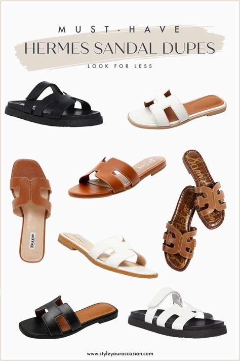 9 Best Hermès Sandals Dupes 2024 .